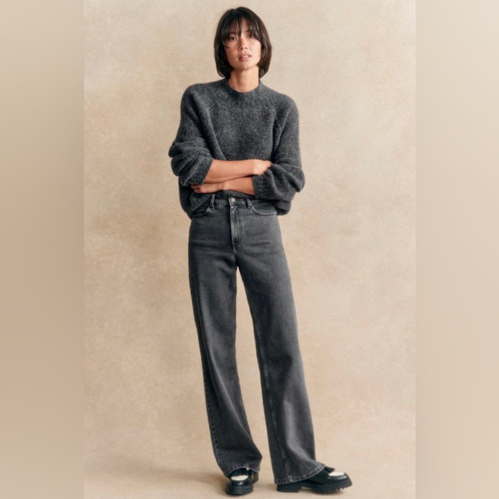 SEZANE WIDE LEG TROUSERS